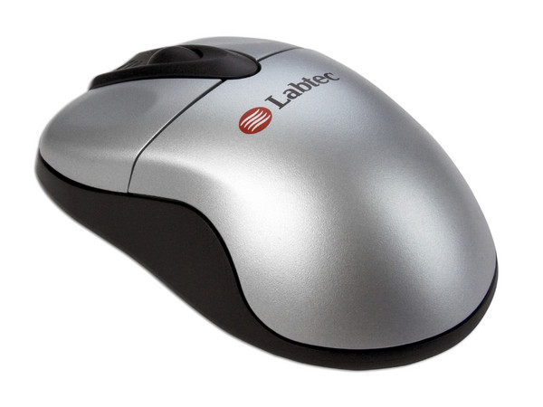 Mouse Labtec Óptico Inalámbrico, USB.