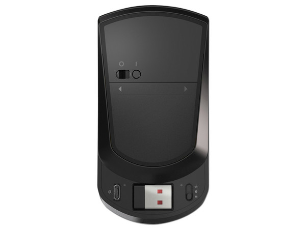 Mouse Óptico Inalámbrico Lenovo ThinkPad X1 Wireless Touch, Receptor USB, Bluetooth, Color Negro.