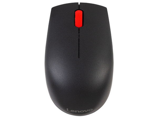 Mouse Óptico Inalámbrico Lenovo Wireless Compact, Nano USB, Color Negro.