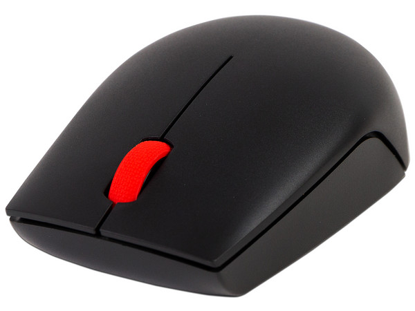 Mouse Óptico Inalámbrico Lenovo Wireless Compact, Nano USB, Color Negro.