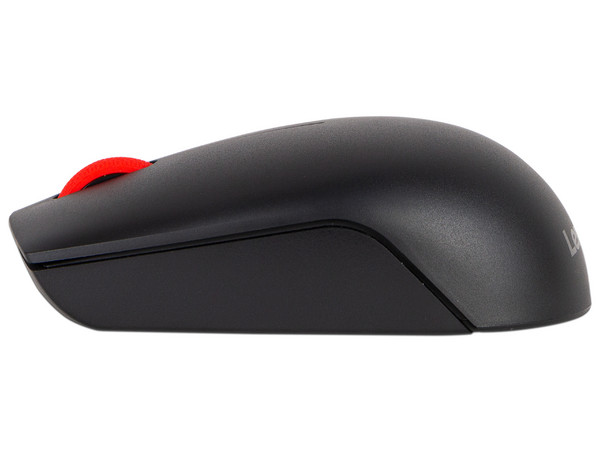 Mouse Óptico Inalámbrico Lenovo Wireless Compact, Nano USB, Color Negro.