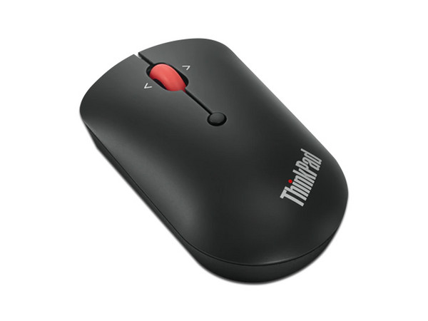 Mouse Inalámbrico Lenovo ThinkPad, hasta 2400 dpi, 4 botones, USB-C. Color Negro.
