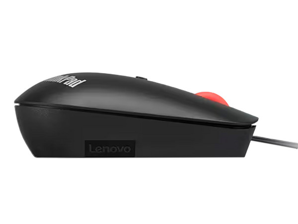Mouse Óptico Compacto Lenovo ThinkPad, USB-C, 2400dpi, Color Negro.