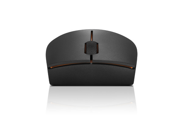 Mouse Laser Inalámbrico Lenovo 300, Resolución de 1000 DPI, Ambidiestro, Receptor USB. Color Negro.
