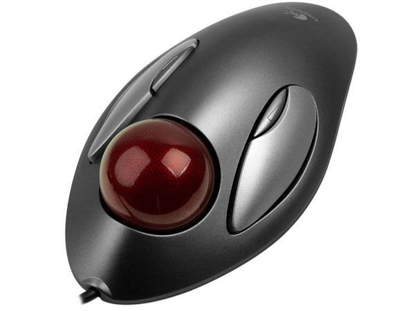 Mouse Óptico, Logitech Marble TrackMan, USB.