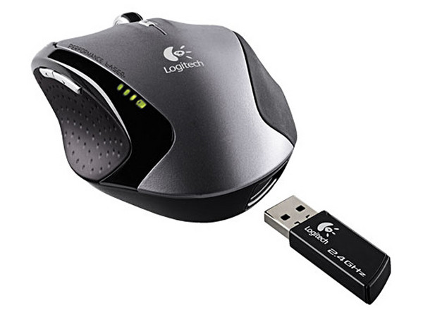 Mouse Logitech VX Revolution Láser, Inalámbrico, USB.