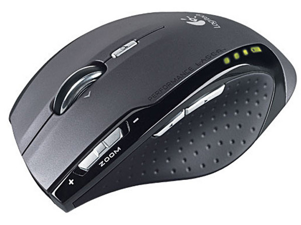 Mouse Logitech VX Revolution Láser, Inalámbrico, USB.