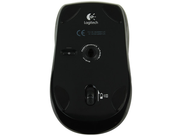 Mini Mouse Logitech V450 Nano Láser Inalámbrico para Laptop, USB.