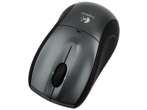 Mini Mouse Logitech V450 Nano Láser Inalámbrico para Laptop, USB.