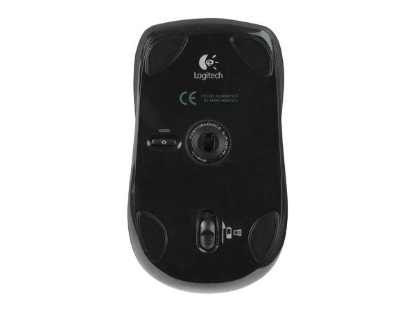 Mini Mouse Logitech V450 Nano Láser Inalámbrico para Laptop, USB.