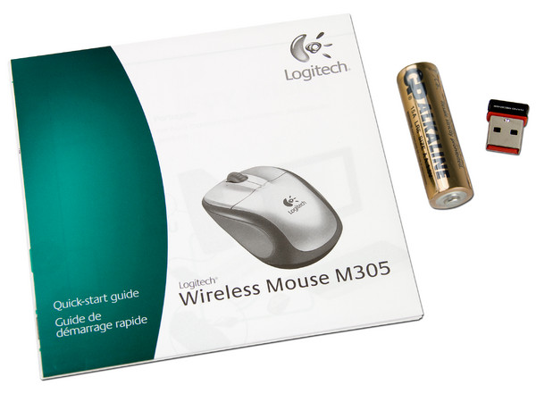 Mini Mouse Logitech M305 Óptico Inalámbrico para Laptop, USB