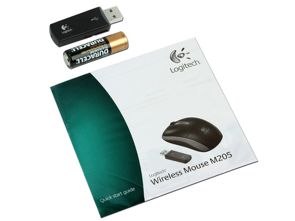 Mouse Logitech M205 Óptico Inalámbrico para Laptop, USB