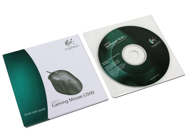 Mouse Logitech Gaming G500 Láser de 200 a 5700 dpi, USB.