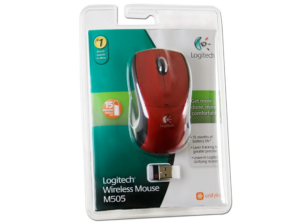 Mouse Logitech M505 Láser Inalámbrico, USB
