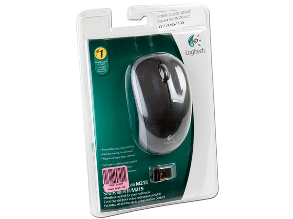 Mouse Logitech M215 Optico Inalámbrico, USB