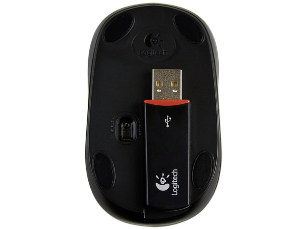 Mouse Logitech V220 Óptico Inalámbrico para Laptop, USB