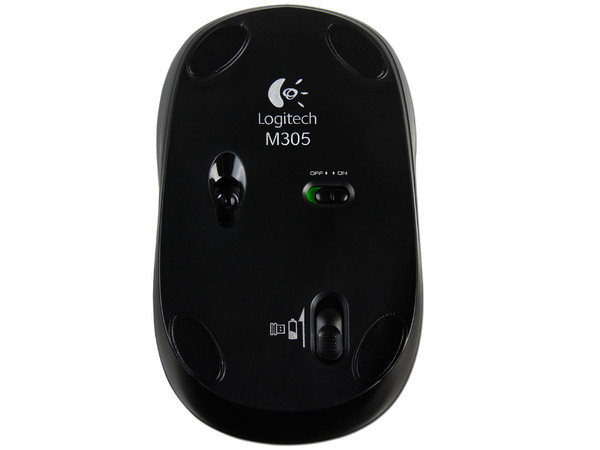 Mini Mouse Logitech M305 Óptico Inalámbrico para Laptop, USB