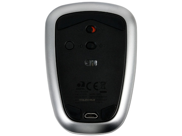 Mouse Ultra delgado Touch Logitech T630, Óptico, Bluetooth.