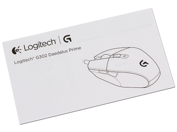 Mouse Gamer Logitech G302 Daedalus Prime, Óptico de 4000 dpi, USB.