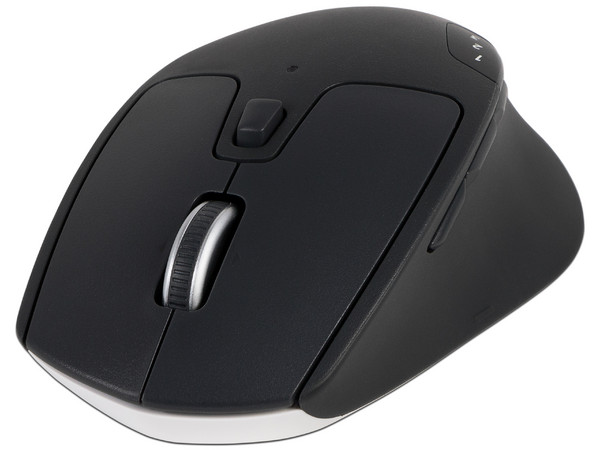 Mouse Óptico Inalámbrico Logitech M720 Triathlon hasta 1000 DPI, Multidispositivo con 8 Botones, Receptor USB y Bluetooth. Color Negro.