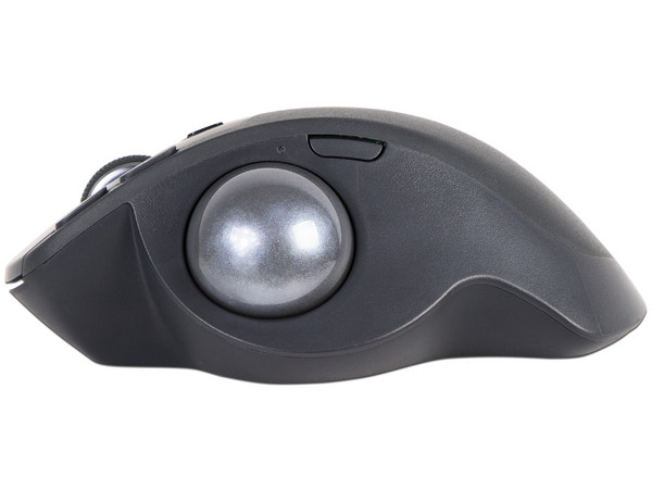 Mouse óptico inalámbrico Logitech MX ERGO, USB. Color Negro.