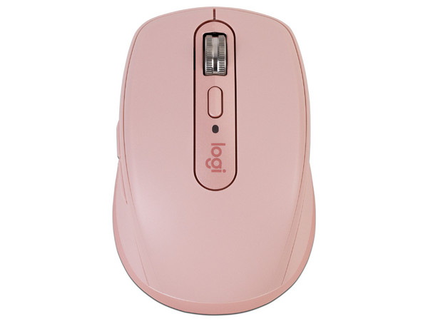 Mouse Óptico Inalámbrico Logitech MX Anywhere 3, Hasta 4,000 dpi, USB, Color Rosa.