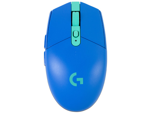Mouse inalámbrico Logitech LightSpeed G305, hasta 12,000 Dpi, 6 botones, Receptor USB. Color Azul.
