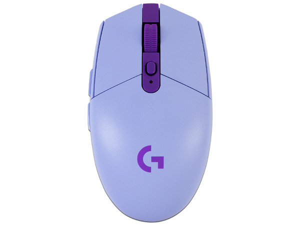Mouse inalámbrico Logitech LightSpeed G305, hasta 12,000 Dpi, Receptor USB. Color Morado.