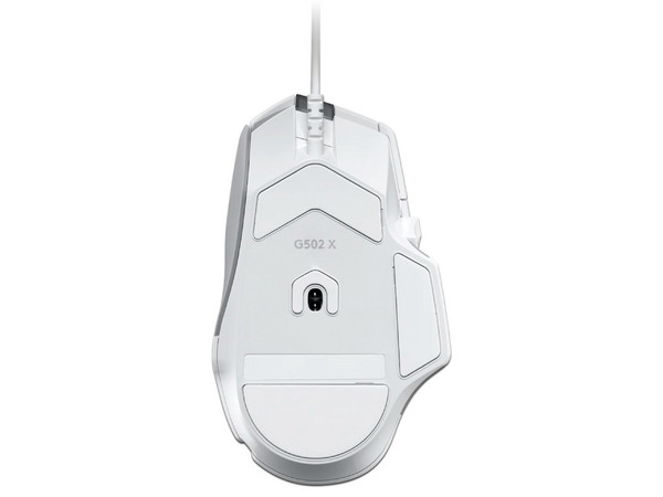 Mouse Gamer Logitech G502 X, Hasta 25,600 dpi, 10 botones, USB, Color Blanco.