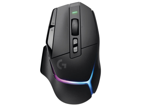 Mouse Gamer Logitech G502 X Plus, Hasta 25,600 dpi, 13 Botones, Inalámbrico, Receptor USB, Color Negro.