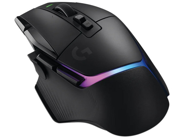 Mouse Gamer Logitech G502 X Plus, Hasta 25,600 dpi, 13 Botones, Inalámbrico, Receptor USB, Color Negro.