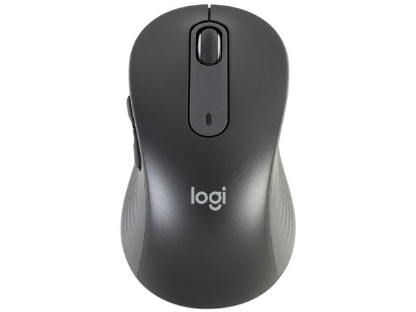 Mouse Óptico Inalámbrico Logitech M650 Grande, Hasta 2000 dpi, Bluetooth, USB. Color Grafito.