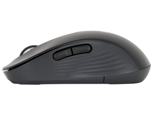 Mouse Óptico Inalámbrico Logitech M650 Grande, Hasta 2000 dpi, Bluetooth, USB. Color Grafito.