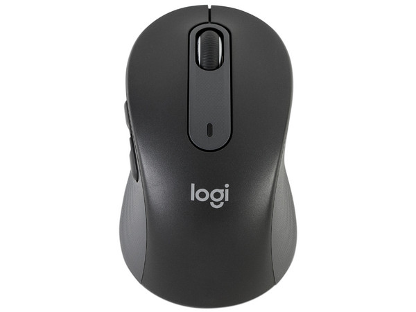 Mouse inalámbrico Logitech Signature M650, hasta 4000 dpi, 5 botones, USB, Bluetooth. Color Negro.