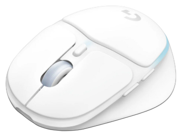 Mouse Óptico Inalámbrico Logitech G705 RGB, Bluetooth, Color blanco.