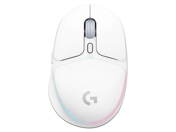 Mouse Óptico Inalámbrico Logitech G705 RGB, Bluetooth, Color blanco.
