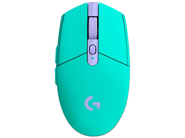 Mouse Gamer Inalámbrico Logitech G305 LightSpeed, hasta 12000 dpi, 6 botones. Color Menta.