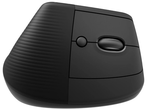 Mouse Óptico Ergonómico Inalámbrico Logitech Lift Vertical, USB, Bluetooth. Color Grafito
