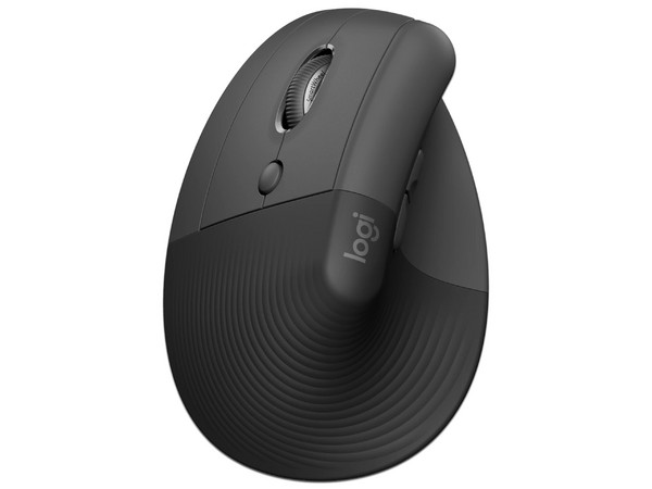 Mouse inalámbrico Logitech Lift Left, Receptor USB. Color Negro.