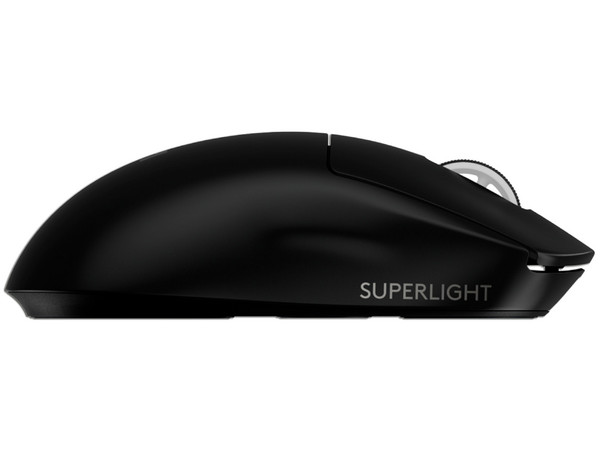 Mouse Gamer Inalámbrico Logitech G PRO X SUPERLIGHT 2, hasta 32000 dpi, 5 botonees, Receptor USB. Color Negro.