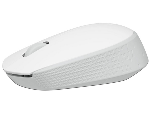 Mouse Óptico Inalámbrico Logitech M170, hasta 1000 dpi, USB. Color Blanco.