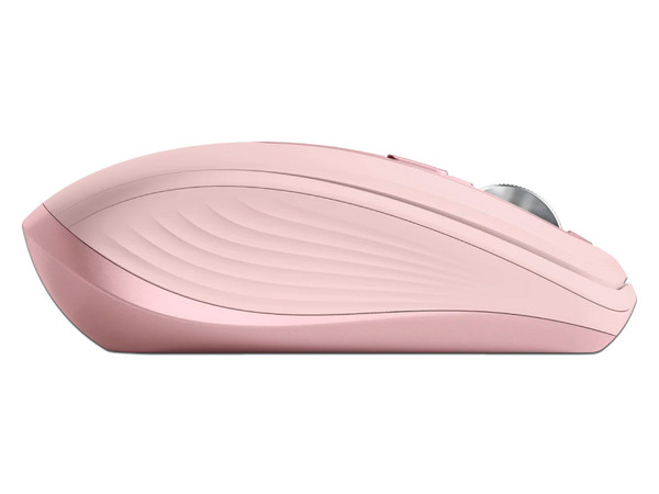 Mouse Óptico Inalámbrico Logitech MX Anywhere 3S de 6 botones, 1,000 dpi, Receptor USB, Bluetooth, Color Rosa.
