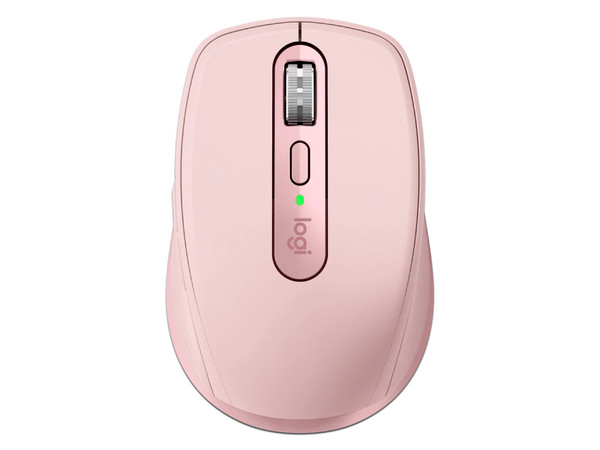 Mouse Óptico Inalámbrico Logitech MX Anywhere 3S de 6 botones, 1,000 dpi, Receptor USB, Bluetooth, Color Rosa.