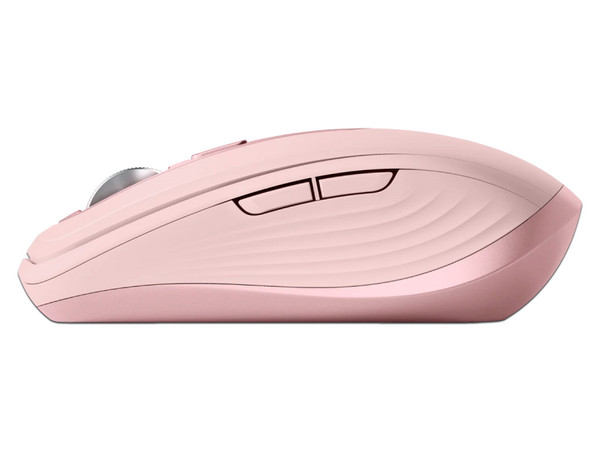 Mouse Óptico Inalámbrico Logitech MX Anywhere 3S de 6 botones, 1,000 dpi, Receptor USB, Bluetooth, Color Rosa.