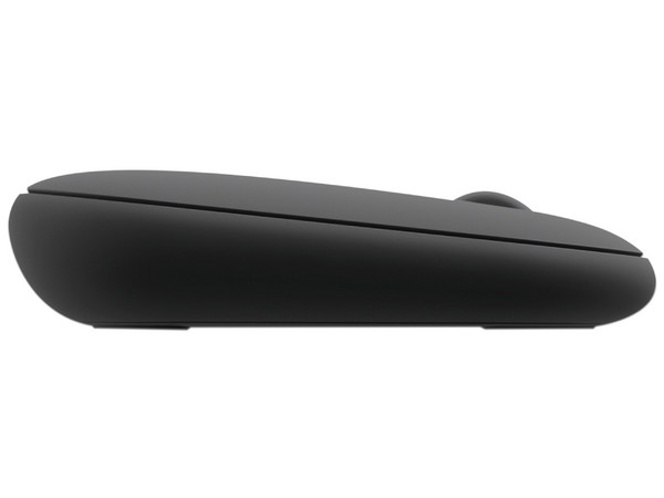 Mouse Óptico Inalámbrico Logitech Pebble Mouse 2 M350S, Bluetooth, 4000 DPI, Color Negro.