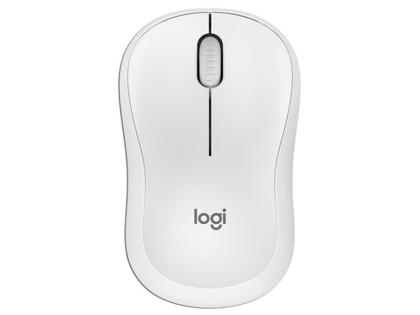 Mouse Óptico Inalámbrico Logitech M240, Hasta 4,000 dpi, USB, Color Blanco.