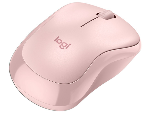 Mouse Óptico Inalámbrico Logitech M240, Hasta 4,000 dpi, USB, Color Rosa.