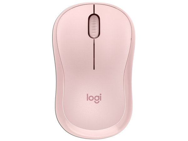 Mouse Óptico Inalámbrico Logitech M240, Hasta 4,000 dpi, USB, Color Rosa.