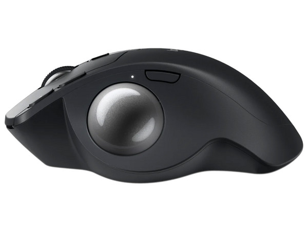 Mouse inalámbrico Logitech  MX ERGO S, trackball, USB. Color Negro