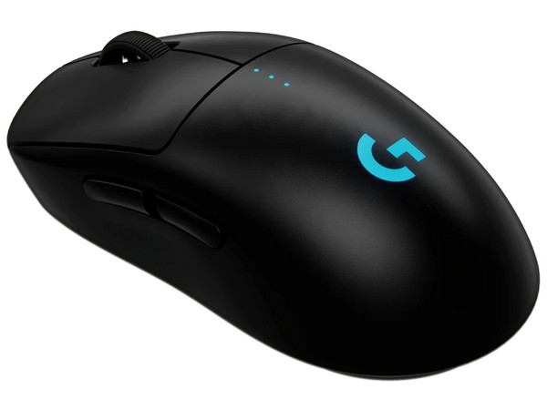 Mouse Gaming inalámbrico Logitech G PRO 2 LIGHTSPEED, hasta 44000 DPI, Color Negro.